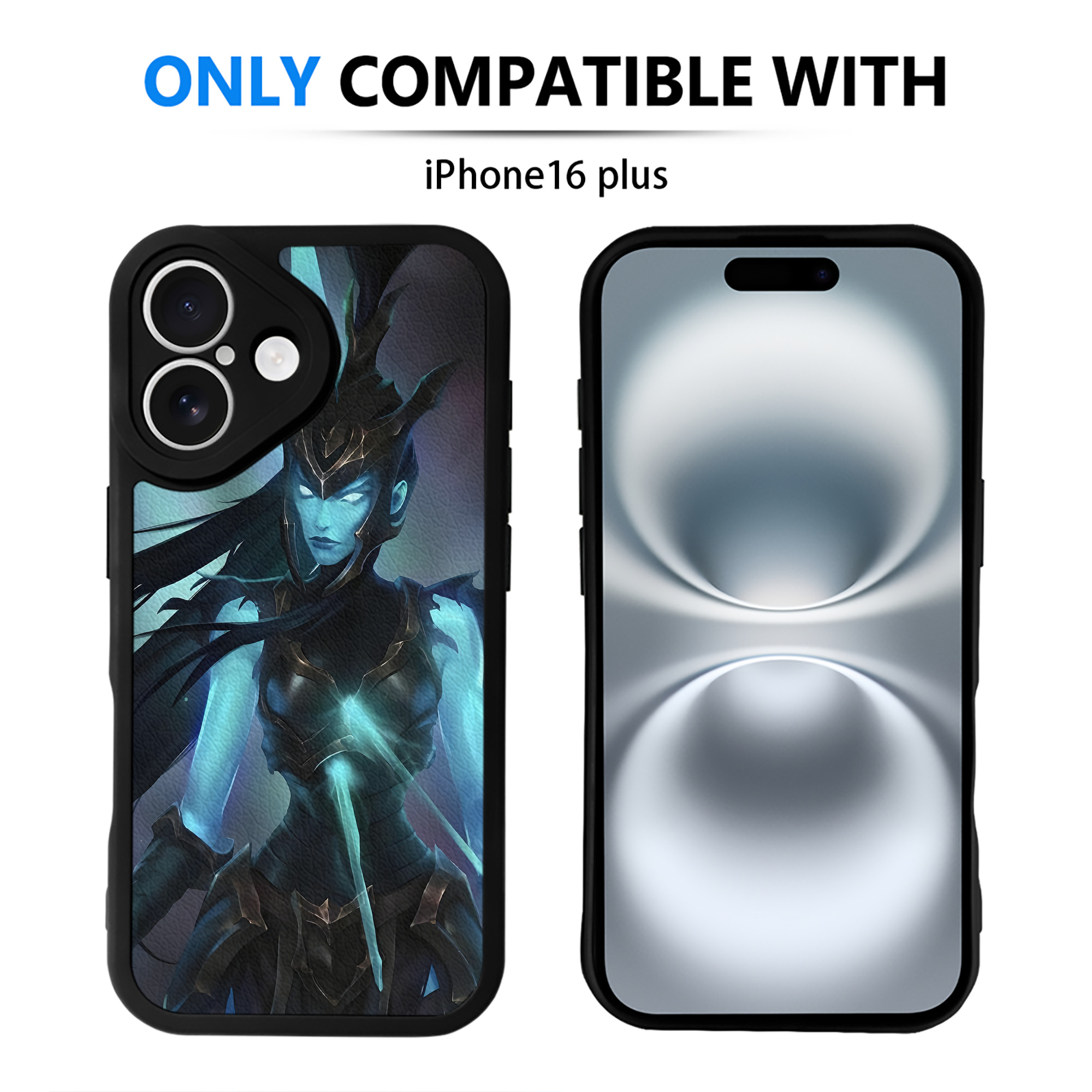リーグ・オブ・レジェンド League of Legends LOL 【iPhone 16シリーズ対応】シリコンスマホケース（レザー調） 材質：シリコン